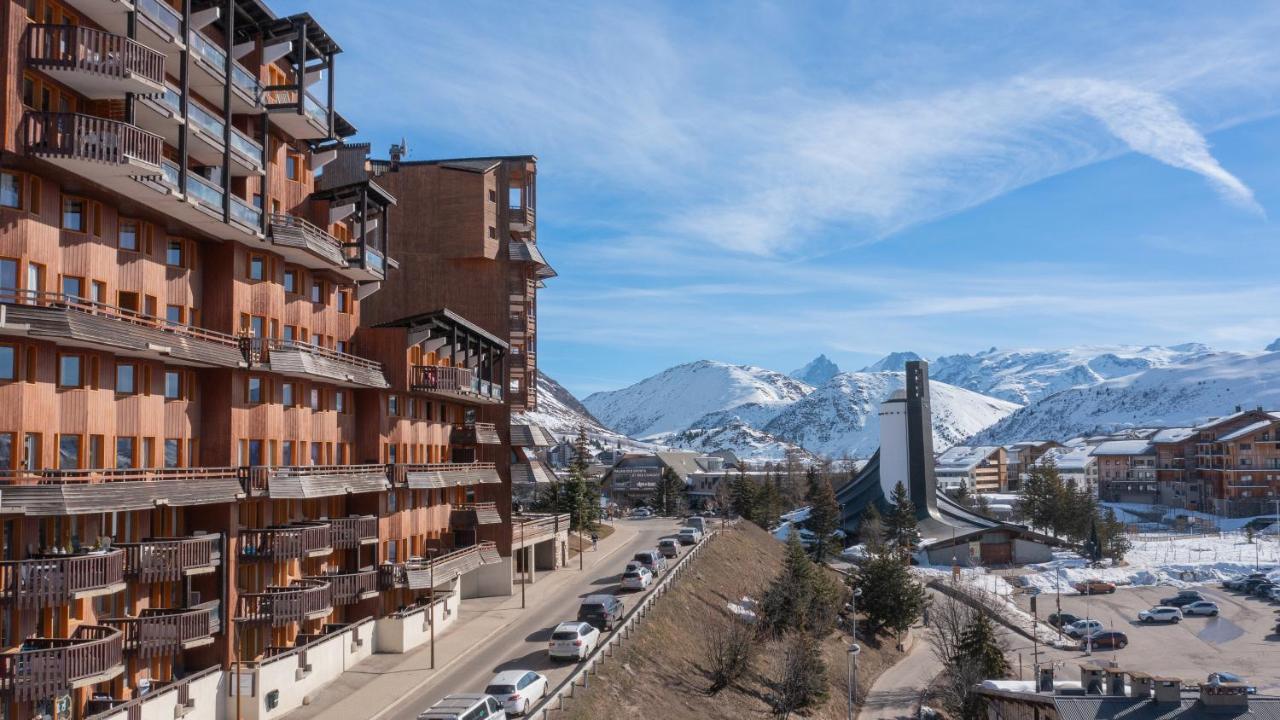 Résidence Pierre&Vacances L'Ours Blanc Alpe d'Huez Esterno foto