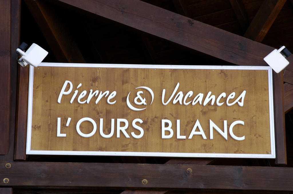 Résidence Pierre&Vacances L'Ours Blanc Alpe d'Huez Esterno foto